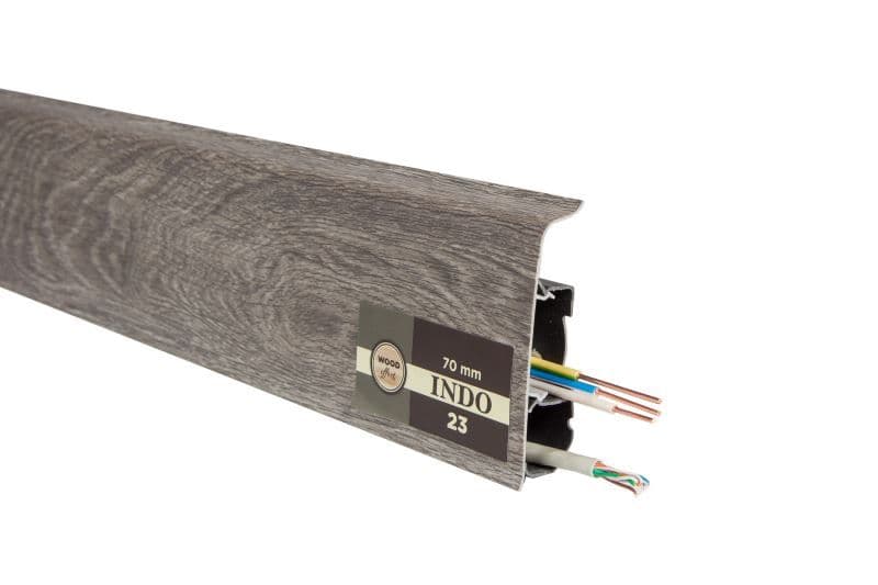 Плинтус "Arbiton" Indo Дуб Модена (2500*26*70 мм) — купить в Екатеринбурге