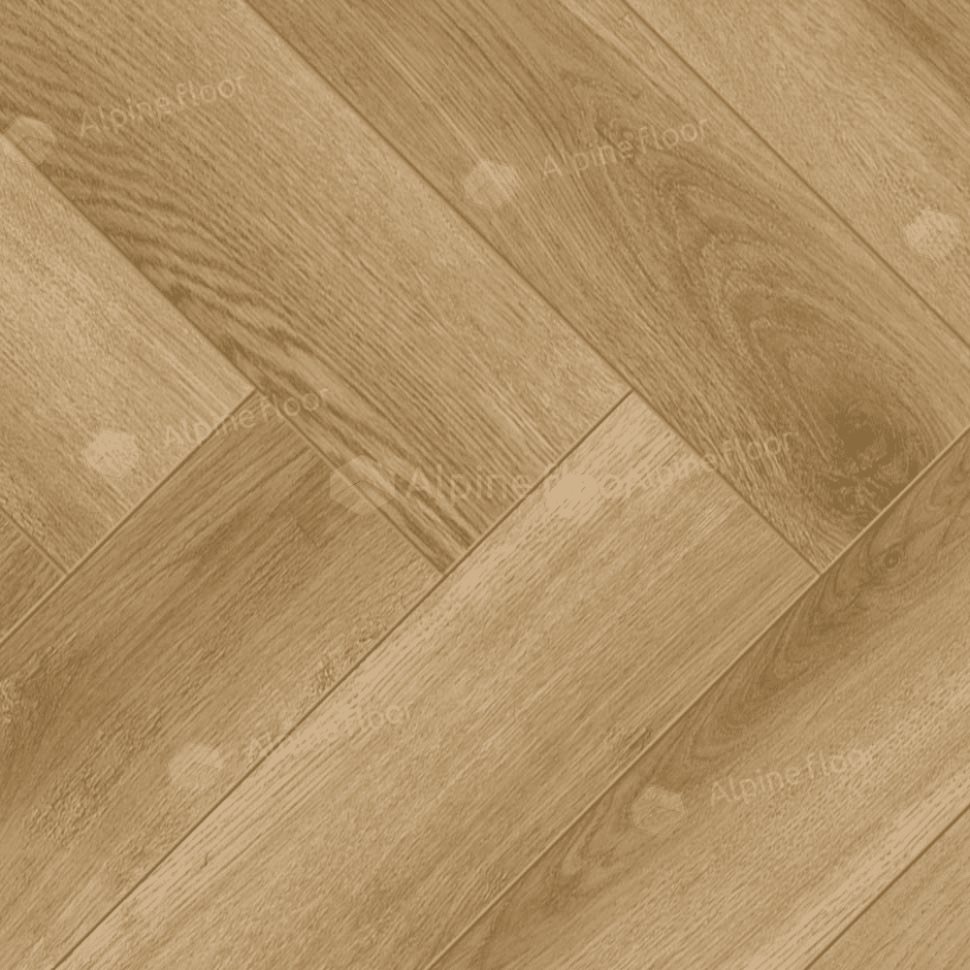 Ламинат "Alpine Floor" Herringbone 12 PRO Дуб Эльзас (606*101*12 мм) — купить в Екатеринбурге