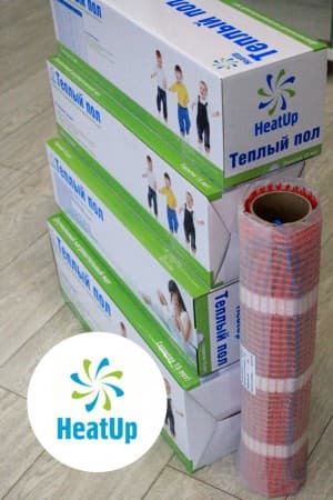 Нагревательный мат "HeatUp" 2,0 м2 — купить в Екатеринбурге