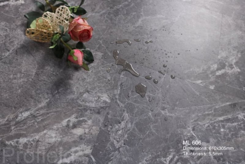 SPC ламинат "Profield" Грей марбл (305*610*5,5 мм) — купить в Екатеринбурге
