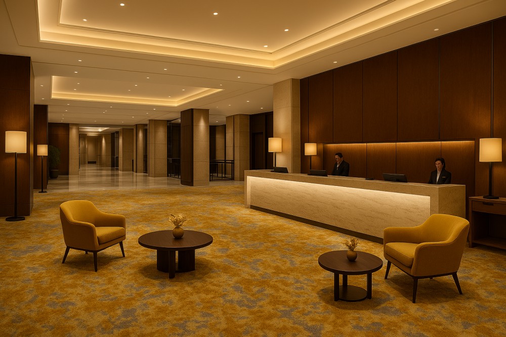 Ковролин Haima «Wilkins» Sahara 1000 Yellow 05 (3,66 м) — купить в Екатеринбурге