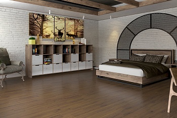 Инженерный паркет «Damy Floor» Ореховый — фото и характеристики